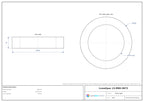 Ø100 mm low-angle ring light, 30° angle