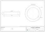 Ø120 mm low-angle ring light, 30° angle