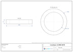Ø180 mm low-angle ring light, 30° angle