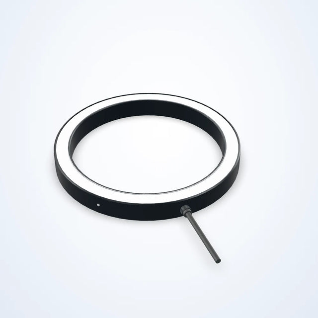 Low-angle dark-field ring lights