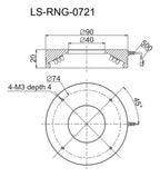 LS-RNG-0721 dimensions (mm)