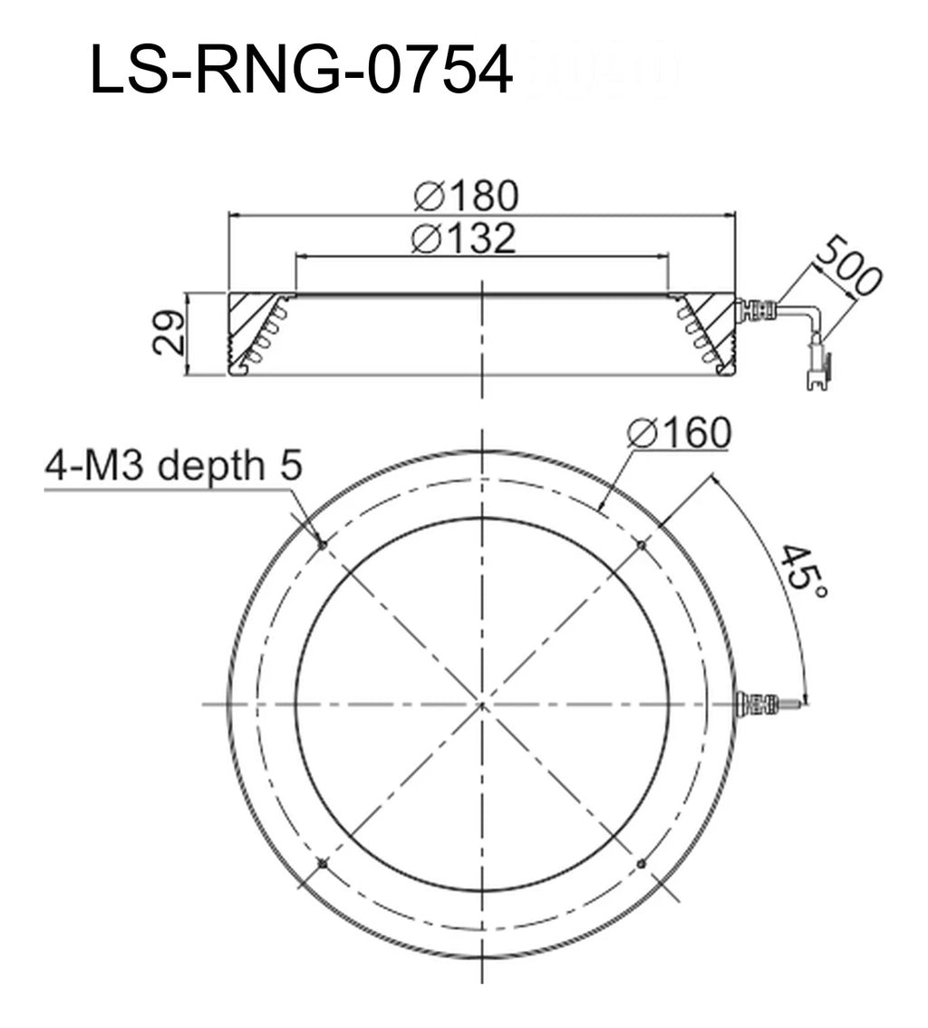 LS-RNG-0754 dimensions (mm)