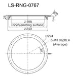LS-RNG-0767 dimensions (mm)