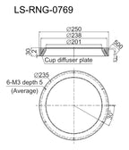 LS-RNG-0769 dimensions (mm)