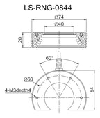 LS-RNG-0844 dimensions (mm)