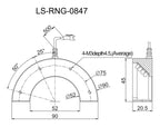 LS-RNG-0847 dimensions (mm)
