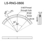 LS-RNG-0866 dimensions (mm)