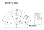 LS-RNG-0879 dimensions (mm)