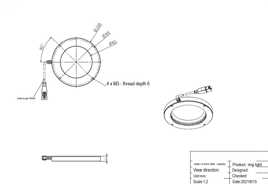 LS-RNG-0098 dimensions (mm)