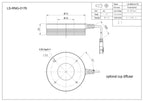 LS-RNG-0176 dimensions (mm)