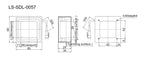 LS-SDL-0057 dimensions (mm)