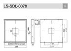 LS-SDL-0078 dimensions (mm)