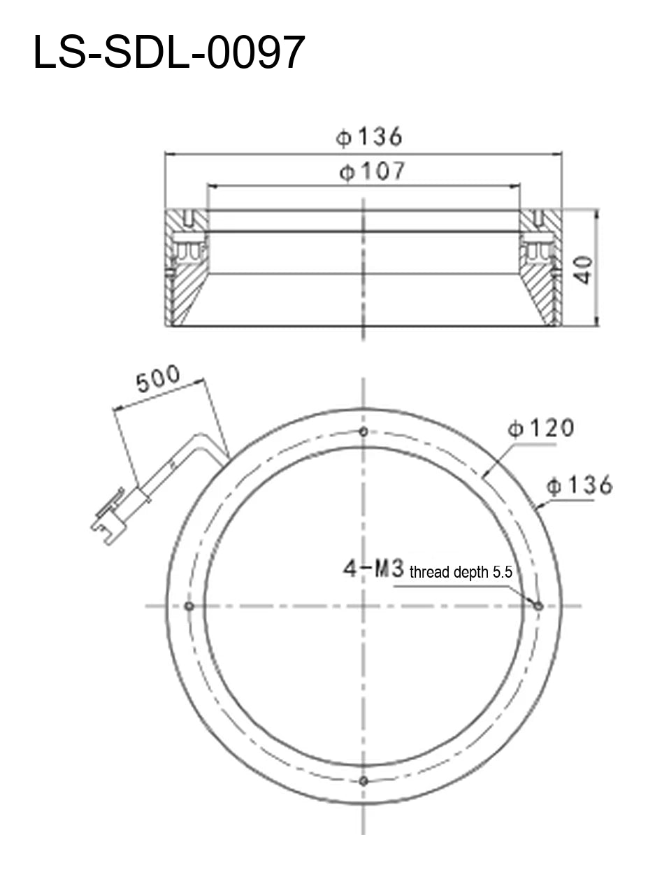 LS-SDL-0097 dimensions (mm)