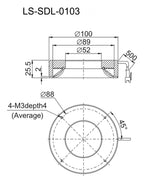 LS-SDL-0103 dimensions (mm)
