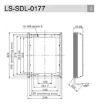LS-SDL-0177 dimensions (mm)