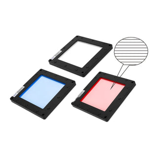 Striped shadowless light, 140 x 140 x 11.5 mm (LS-SDL-0017)