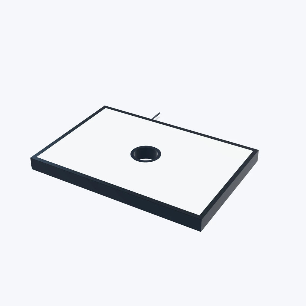 LS-BKL-1009 — Backlights. Dimension-based illustration; details and finish are representative.