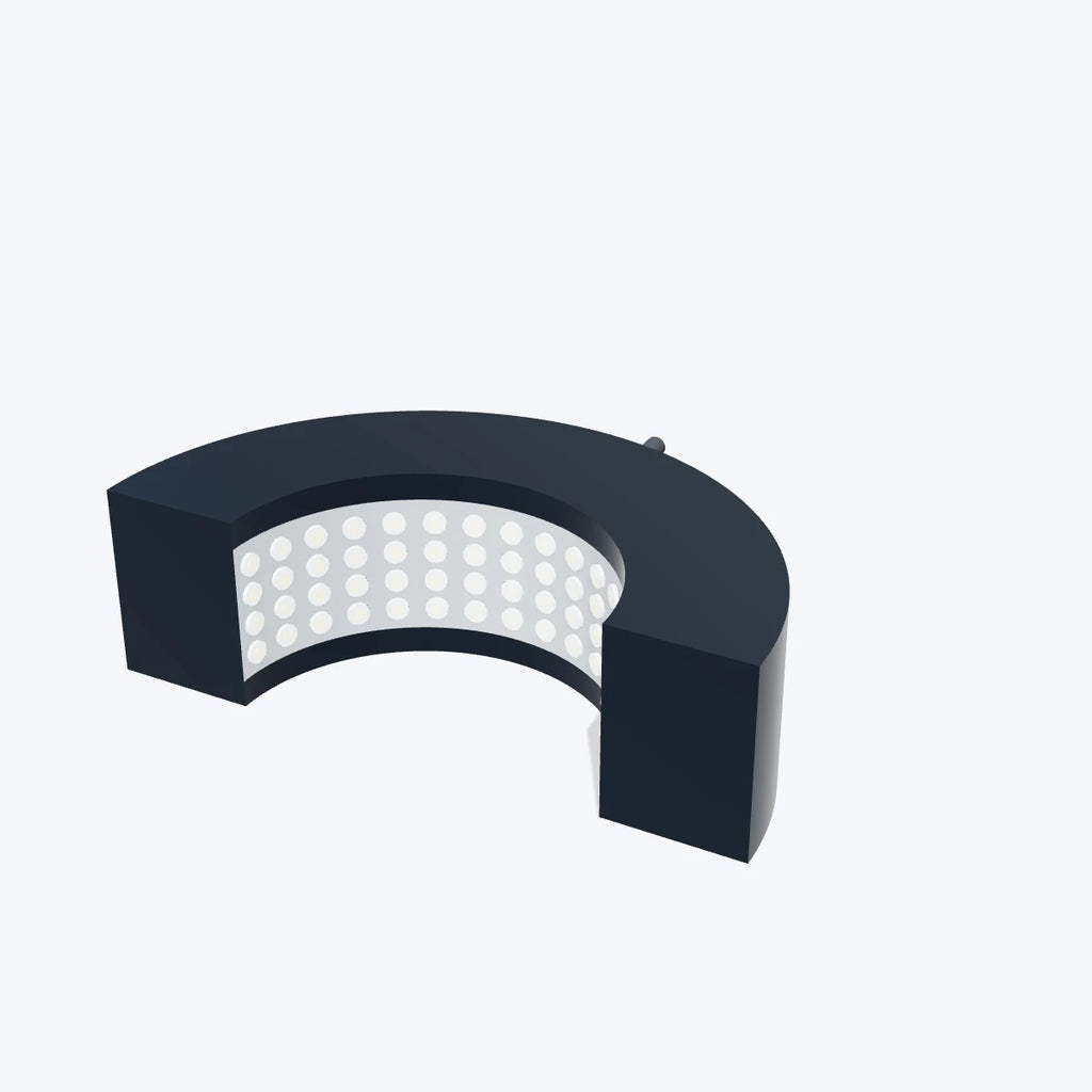 LS-RNG-0841 — Ring lights. Dimension-based illustration; details and finish are representative.