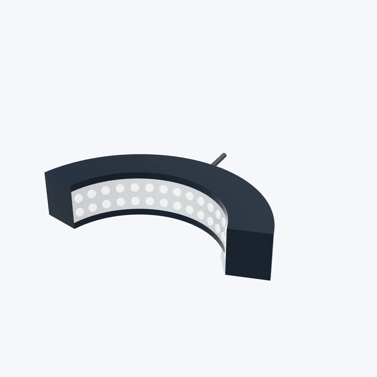 LS-RNG-0846 — Ring lights. Dimension-based illustration; details and finish are representative.