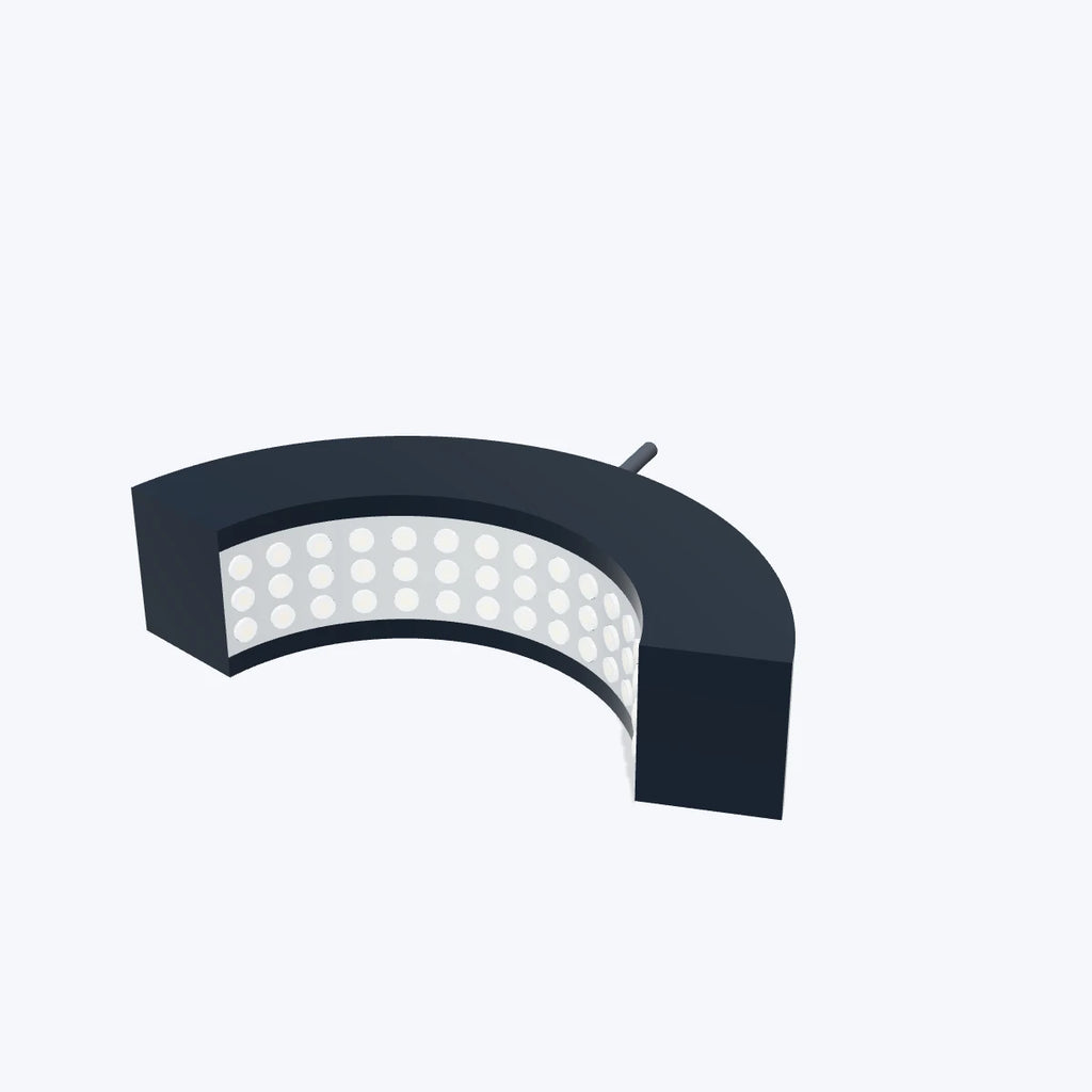 LS-RNG-0849 — Ring lights. Dimension-based illustration; details and finish are representative.