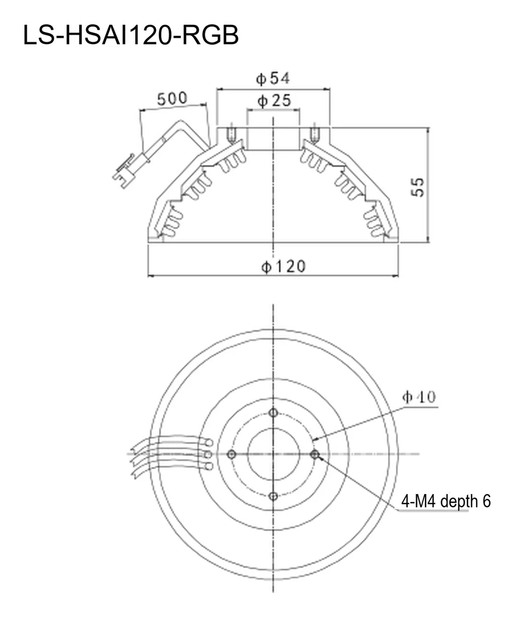 LS-SPC-0090 dimensions (mm)