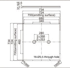LS-SPC-0064 dimensions (mm)