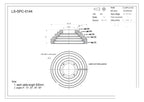 LS-SPC-0144 dimensions (mm)
