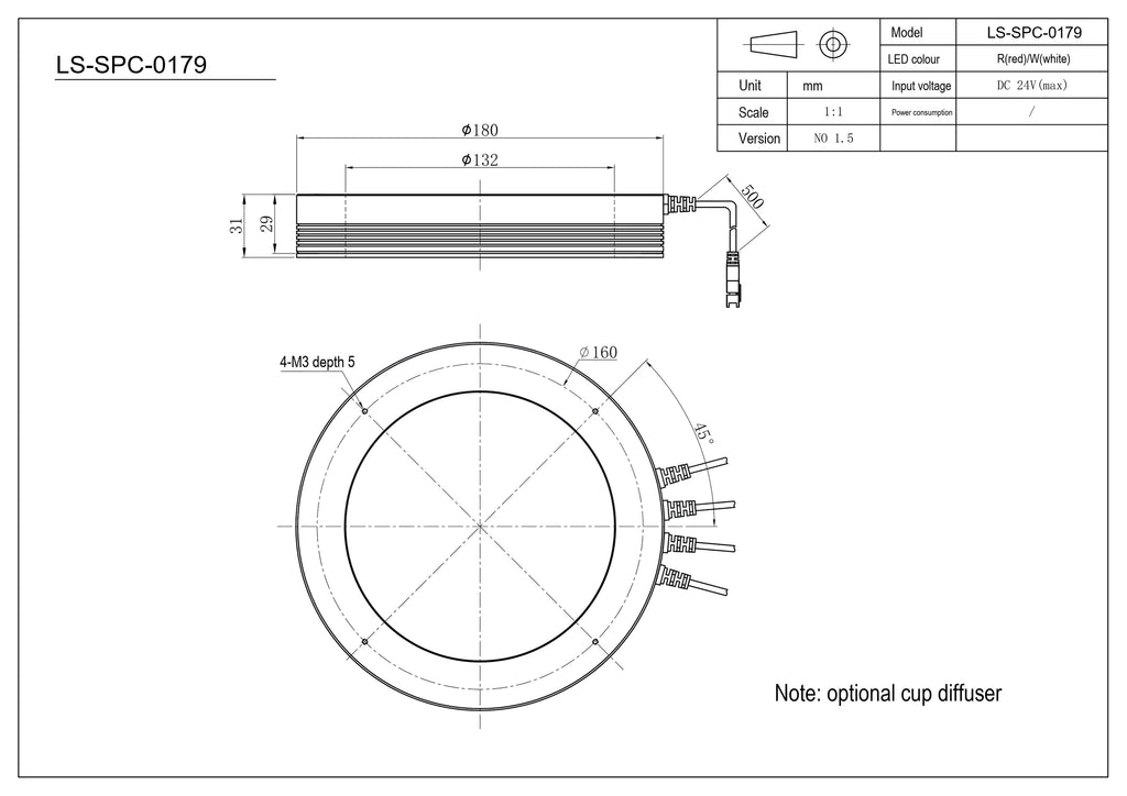 LS-SPC-0179 dimensions (mm)