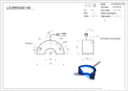 LS-SRN5030-180 dimensions (mm)