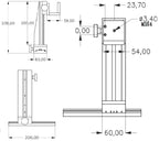 LS-STD60300 dimensions (mm)