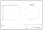 LS-SWL-0184 dimensions (mm)