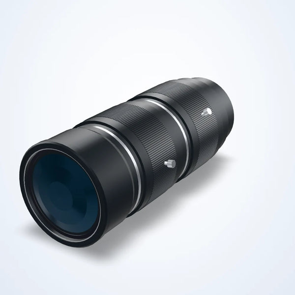 0.7x UV lens, 190-700 nm, C-mount