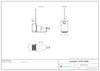 LS-TCL-0036 dimensions (mm)