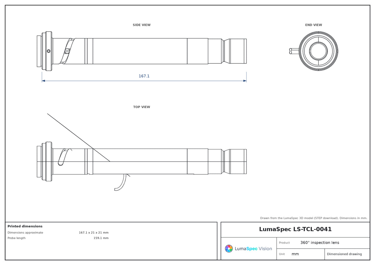 LS-TCL-0041 dimensions (mm)