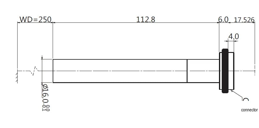 LS-TCL-0500 dimensions (mm)