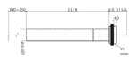 LS-TCL-0500 dimensions (mm)