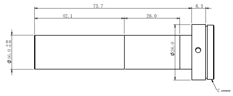 LS-TCL-0522 dimensions (mm)