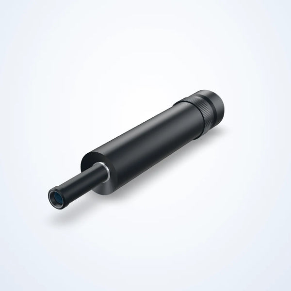 4x telecentric lens, WD 150 mm, coaxial port