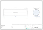 LS-TCL-1043 dimensions (mm)