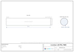 LS-TCL-1543 dimensions (mm)