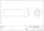 LS-TCL-2163 dimensions (mm)