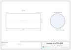 LS-TCL-2255 dimensions (mm)