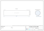 LS-TCL-2278 dimensions (mm)