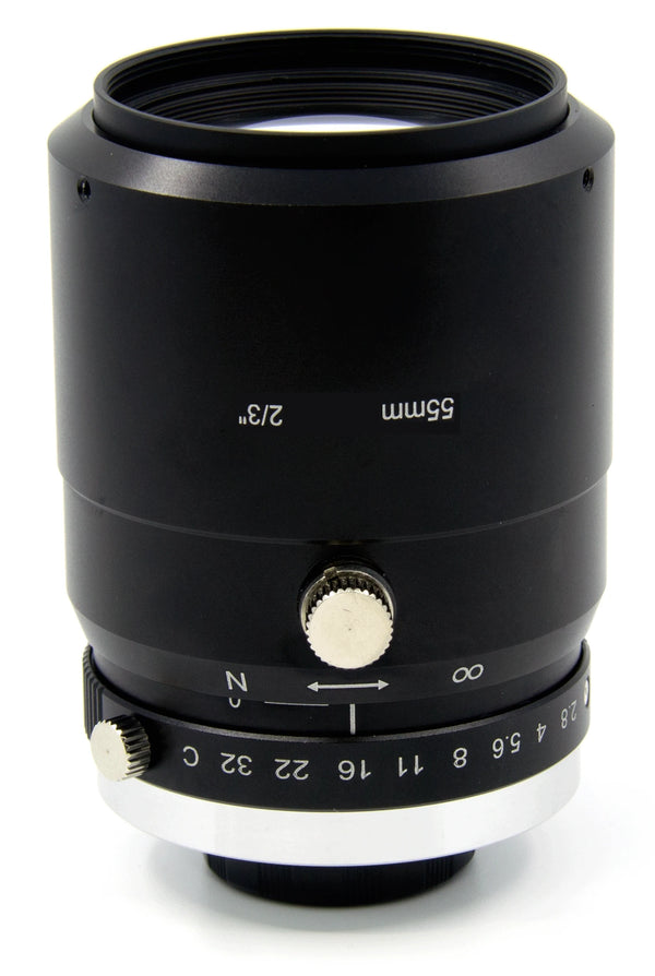 Telecentric zoom lens for 2/3" sensor, WD 120 mm, C-mount