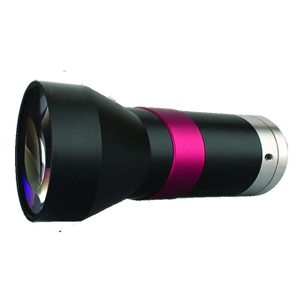 Bi-telecentric lens for 1" cameras, 0.395x, WD 118 mm