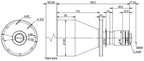 LS-TCL-2447 dimensions (mm)