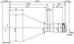 LS-TCL-2490 dimensions (mm)