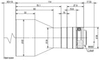 LS-TCL-2522 dimensions (mm)