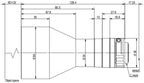 LS-TCL-2523 dimensions (mm)