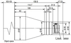 LS-TCL-2526 dimensions (mm)